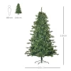 Kunstkerstboom 2,1 M Kerstboom PVC PE Metaal Groen 137 X 210 Cm 3