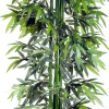 Kunstplant Kunstbamboe Kunstplant 20 Cm X 20 Cm X 180 Cm, Groen + Zwart 8