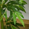 Kunstplanten 160cm Bamboe Kunstplant Kantoorplant Met Plastic Pot Voor Woonkamer, Slaapkamer 8