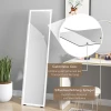 Staande Spiegel, Wandspiegel, Passpiegel, Met LED's, 40 Cm X 150 Cm, Wit + Zilver 8