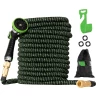 Tuinslang Flexibel 30 M Met 10 Functies Sproeikop Waterslang Met 1/2 Inch & 3/4 Inch Aansluiting Slang Rekbaar Voor Autowassen Irrigatie 1