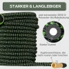 Tuinslang Flexibel 30 M Met 10 Functies Sproeikop Waterslang Met 1/2 Inch & 3/4 Inch Aansluiting Slang Rekbaar Voor Autowassen Irrigatie 7