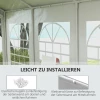 Vervangingswand Voor Biertent Of Paviljoen, Waterdicht, Eenvoudig Te Monteren, 6 X 2 M, Wit 5