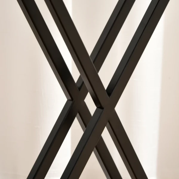 Vloerlamp Vloerlamp Met Opbergplank, Grenenhout + Sthal, 36x36x165cm (bruin + Grijs + Zwart) 9