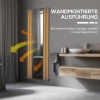 Wandverwarmer, Snelle Opwarming, Modern Design, Met Spiegel, Koolstofstaal, 180 X 60cm 6