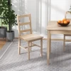 5-delige Eettafel Met Stoelen, Massief Hout, 118 Cm X 73 Cm X 75 Cm, Naturel 7