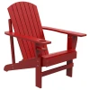 Andirondack Tuinstoel Tuinstoel Buitenfauteuil, 72 Cm X 97 Cm X 92 Cm, Rood 10