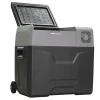 Autokoelkast, Koelbox, 50L, Tot -20 C, Touchdisplay, 2 Wielen, Telescopische Handgreep, 58,6 X 37,8 X 54,5 Cm, Grijs 10