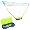 Badmintonnetset Volleybalnetset 3-delige Set 400 Cm X 22,4 Cm X 155 Cm Zwart + Blauw + Groen 10