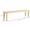 Bank, Ruimte Voor 3 Personen, Tot 330 Kg, Grenenhout, 175x33x45 Cm 3