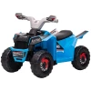 Elektrische Kinderquad, 2,5 Km/u, Vooruit En Achteruit, Voor 18-36 Maanden, Blauw 1