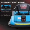 Elektrische Scooter Voor Kinderen, 3 Km/u, Verlichting En Muziek, Veiligheidsgordel, Blauw 6