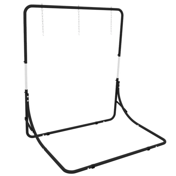 Hangstoelstandaardframe Voor Hangstoel Hangstoelhouder, 135 Cm X 178 Cm X 205 Cm, Zwart 10