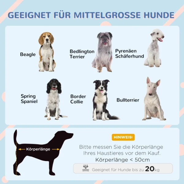 Hondenkennel, Weerbestendig, Afneembare Bodem, Dennenhout, 75x88x82 Cm, Grijs/zwart 4