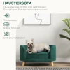 Hondenmand, Hondensofa, Dierensofa, Eucalyptushout, 68 X 68 X 35 Cm, Groen 6