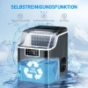 IJsblokjesmachine Ijsblokjesdispenser Ice-Maker 20kg/24h 2,3L Ijsblokjesmachine Met 3,2L Watertank, Zwart 7