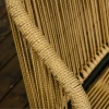 Rotan Terrasset, 3-delig, Zit- En Rugkussens, Kunstrotan, Metalen Frame, Groen 8