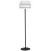 Staande Lamp Leeslamp, LED-licht, 39 X 39 X 153 Cm, Zwart + Wit 1