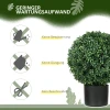 Buxus Kunstplant, Bolvormig, 52x40 Cm, Groen 6