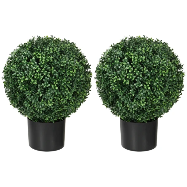 Buxus Kunstplant, Bolvormig, 52x40 Cm, Groen 1