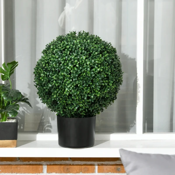 Buxus Kunstplant, Bolvormig, 52x40 Cm, Groen 9