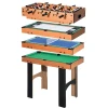 2-in-1 Tafelvoetbal, Speeltafel 4 In 1, Compact, Inclusief Spelaccessoires, 92 X 78 X 80 Cm 10