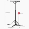 Bokszakstandaard, In Hoogte Verstelbaar, Met Speedball, Metalen Frame, 160L X 145B X 175-220H Cm, Zwart 3