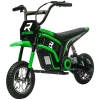 Elektrische Kindermotorfiets, 24V Motor, Regelbare Snelheid, Muziek & Verlichting, Rood 1