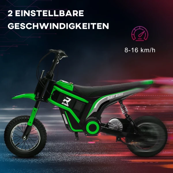 Elektrische Kindermotorfiets, 24V Motor, Regelbare Snelheid, Muziek & Verlichting, Rood 5