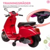 Elektrische Scooter Voor Kinderen, Vespa, Muziek & Koplampen, 107x47x73 Cm, Rood 6