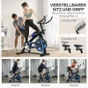 Hometrainer Stil Verstelbare Weerstand Polssensor Monitor Blauw 6