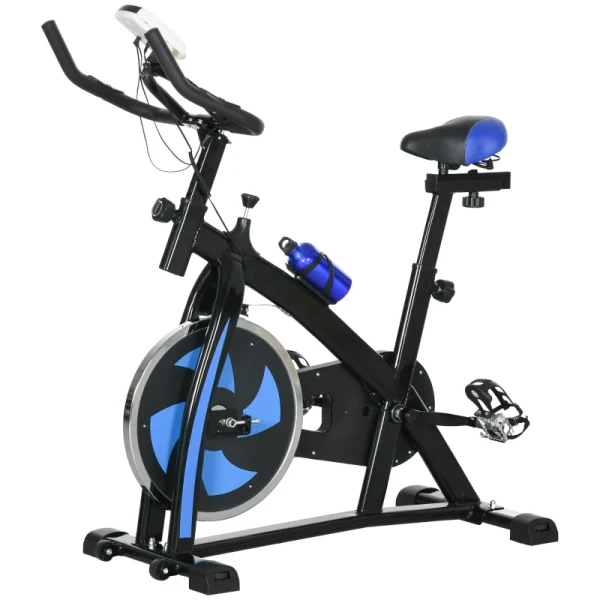 Hometrainer Stil Verstelbare Weerstand Polssensor Monitor Blauw 1