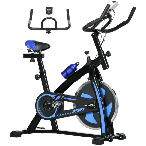 Hometrainer Stil Verstelbare Weerstand Polssensor Monitor Blauw 10