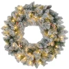 Kerstkrans Met LED-verlichting, Rode Bessen, Realistische Uitstraling, 60 X 10 Cm, Groen 10