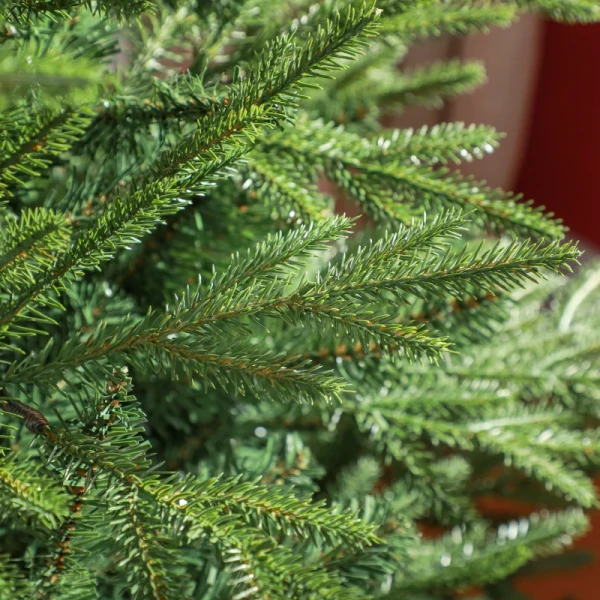 Kunstkerstboom, Kerstboom Van 150 Cm Met 1724 Punten, Metalen Standaard, Groen 9