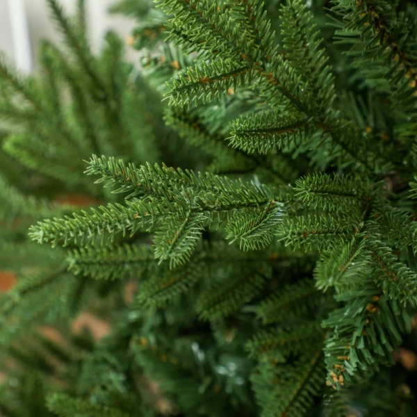 Kunstkerstboom, Kerstboom Van 180 Cm Met 2380 Punten, Metalen Standaard, Groen 9