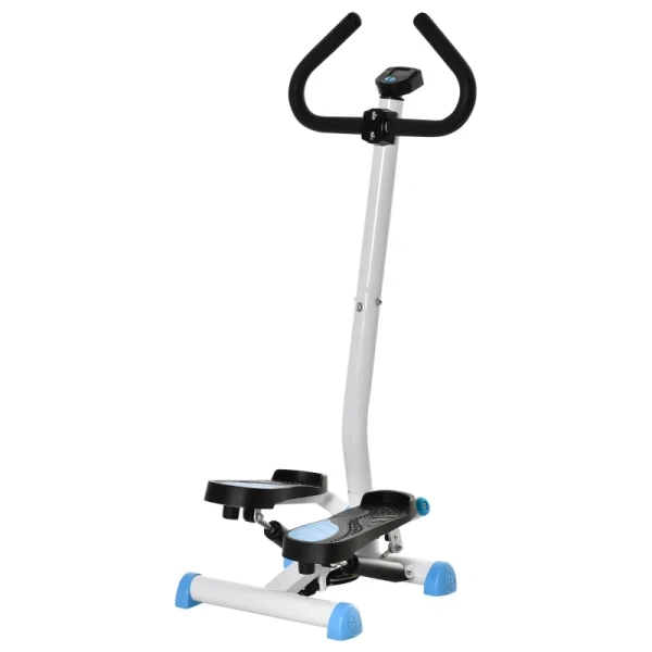 Stepper Fitnessapparaat, LCD-monitor, Antislippedalen, Staal En ABS, 55x44x108 Cm, Tot 100 Kg 10