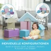 11 Stuks Zachte Bouwstenenset, Bouwstenen Van Schuim Voor Rondrennen En Klimmen, Voor Kinderen, 1-3 Jaar, Kunstleren Bekleding, Kleurrijk 5