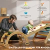 5-in-1 Kinderspeeltoestel Met Helling, Brug, Driehoekige Ladder, 18-48 Maanden, Kleurrijk, 8