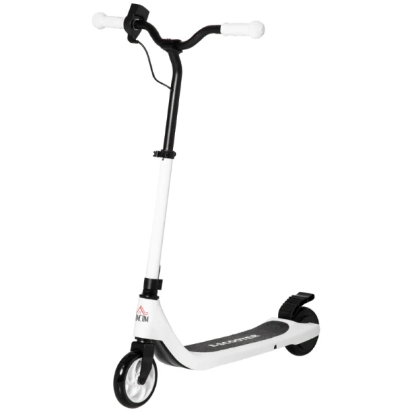 E-scooter, Elektrische Step, 6 Km Actieradius, Vanaf 6 Jaar, Stalen Frame, Zwart+wit, 76 X 53 X 95cm 10