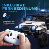 Elektrische Kinderauto Met Zachte Vering, Afstandsbediening, LED-verlichting, Claxon, 12V-motoren, Gemaakt Van Kunststof En Metaal, Wit 7