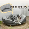 Hondenmand Voor Honden Tot 25 Kg, Afneembare Hoes, Antislippoten, 90 X 78 X 25 Cm, Grijs 6