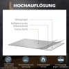 LED-badkamerspiegel Anti-condens Aanraakschakelaar Achtergrondverlichting 70x50cm Wit 8