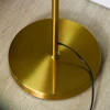 Retro Design Vloerlamp, Vloerlamp, Vloerlamp Met 3 Lampenkappen, Glas, Goud 8