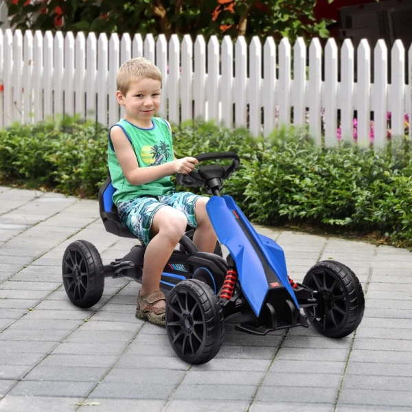 Skelterpedaal Skelter Heen En Weer, Voor Kinderen Van 3 T/m 8 Jaar, Blauw + Zwart 2