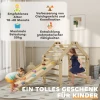 Speeltoestel 3-in-1, Opvouwbaar, Ladder & Glijbaan/klimwand, Hout, Voor Kinderen 1,5-4 Jaar 8