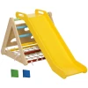 Speeltoestel, 4-in-1, Met Ladder, Touwladder, Glijbaan, Klimwand, Indoor, Voor Kinderen Van 1,5 Tot 4 Jaar 1