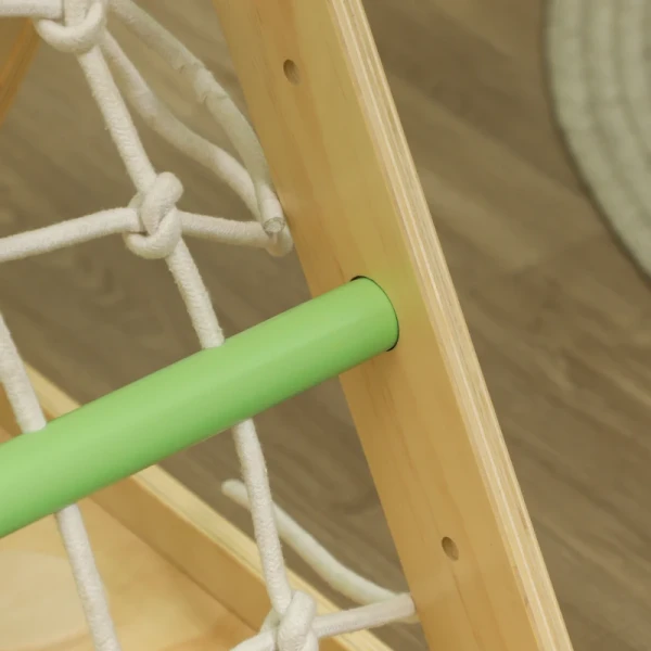 Speeltoestel, 4-in-1, Met Ladder, Touwladder, Glijbaan, Klimwand, Indoor, Voor Kinderen Van 1,5 Tot 4 Jaar 9