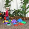 Stapsteenset Voor Kinderen Vanaf 3 Jaar, 11 Stenen, Antislip, Tot 80 Kg, Zeesterdesign 2