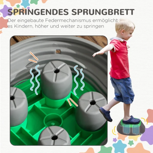 Stapsteenset Voor Kinderen Vanaf 3 Jaar, 11 Stenen, Antislip, Tot 80 Kg, Zeesterdesign 5